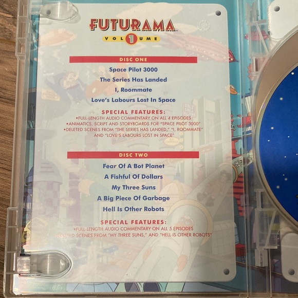 Futurama volume one - 3 disc set- Futurama dvd set vol 1 - Picture 3 of 6